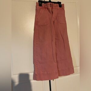 Kid's Gap wide leg Pink Jeans